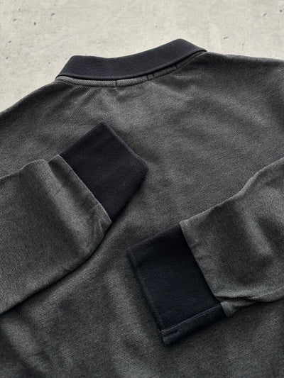 Moncler Maglia Long Sleeve Polo Shirt (M)