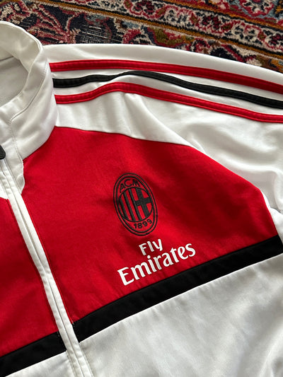 2011 AC Milan Adidas Zip Up Track Jacket (L)