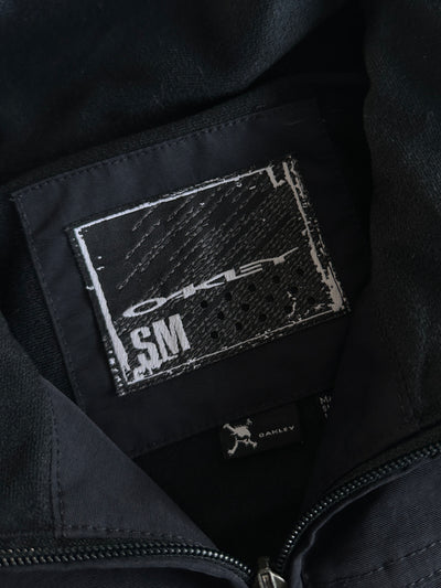 00's Oakley Embroidered Logo Fleece Lined Zip Up Jacket (S/M)