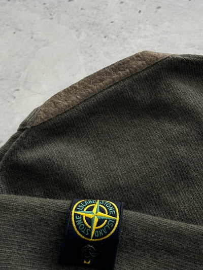 AW/11 Stone Island Wool Knit Crewneck Jumper (S)