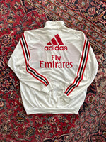 2011 AC Milan Adidas Zip Up Track Jacket (L)