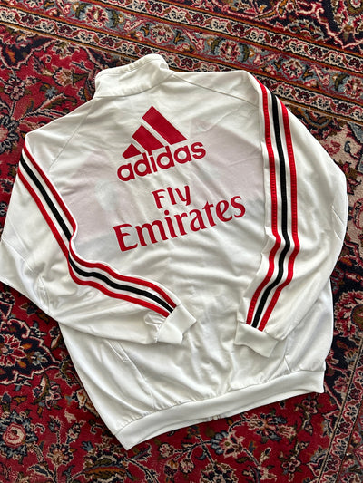 2011 AC Milan Adidas Zip Up Track Jacket (L)