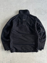 00's Oakley Embroidered Logo Fleece Lined Zip Up Jacket (S/M)