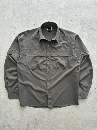 90's Arc'teryx embroidered logo Long Sleeve Shirt (XL)