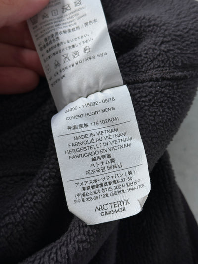 Arc'teryx Covert Zip Up Fleece Hoodie (M)