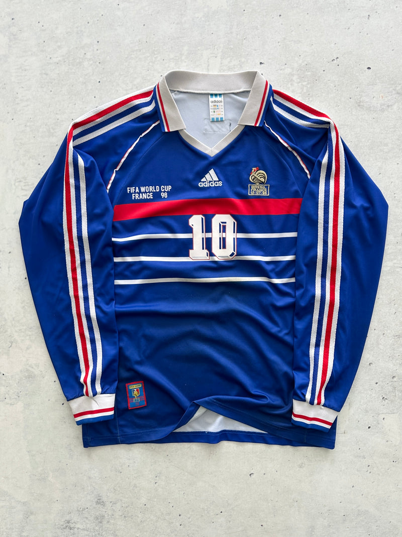 1998 Adidas France World Cup 'Zidane 10' Shirt (XL)
