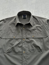 90's Arc'teryx embroidered logo Long Sleeve Shirt (XL)