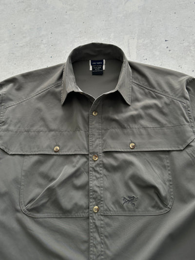 90's Arc'teryx embroidered logo Long Sleeve Shirt (XL)