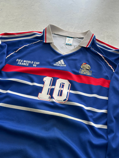 1998 Adidas France World Cup 'Zidane 10' Shirt (XL)