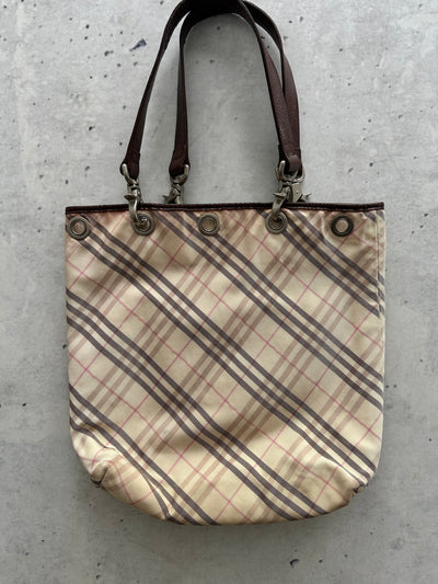 Burberry Reversible Nova Check Tote Bag (One Size)