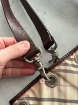 Burberry Reversible Nova Check Tote Bag (One Size)