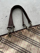 Burberry Reversible Nova Check Tote Bag (One Size)