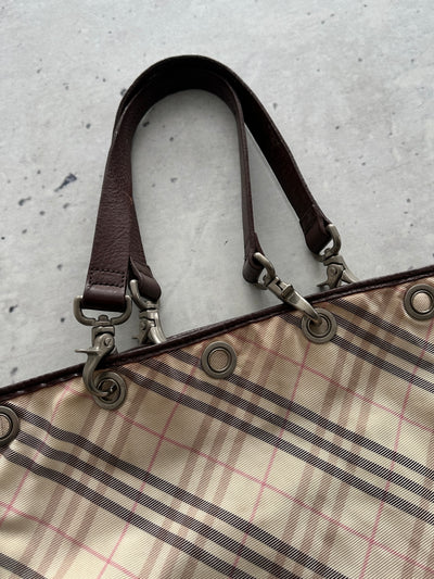 Burberry Reversible Nova Check Tote Bag (One Size)