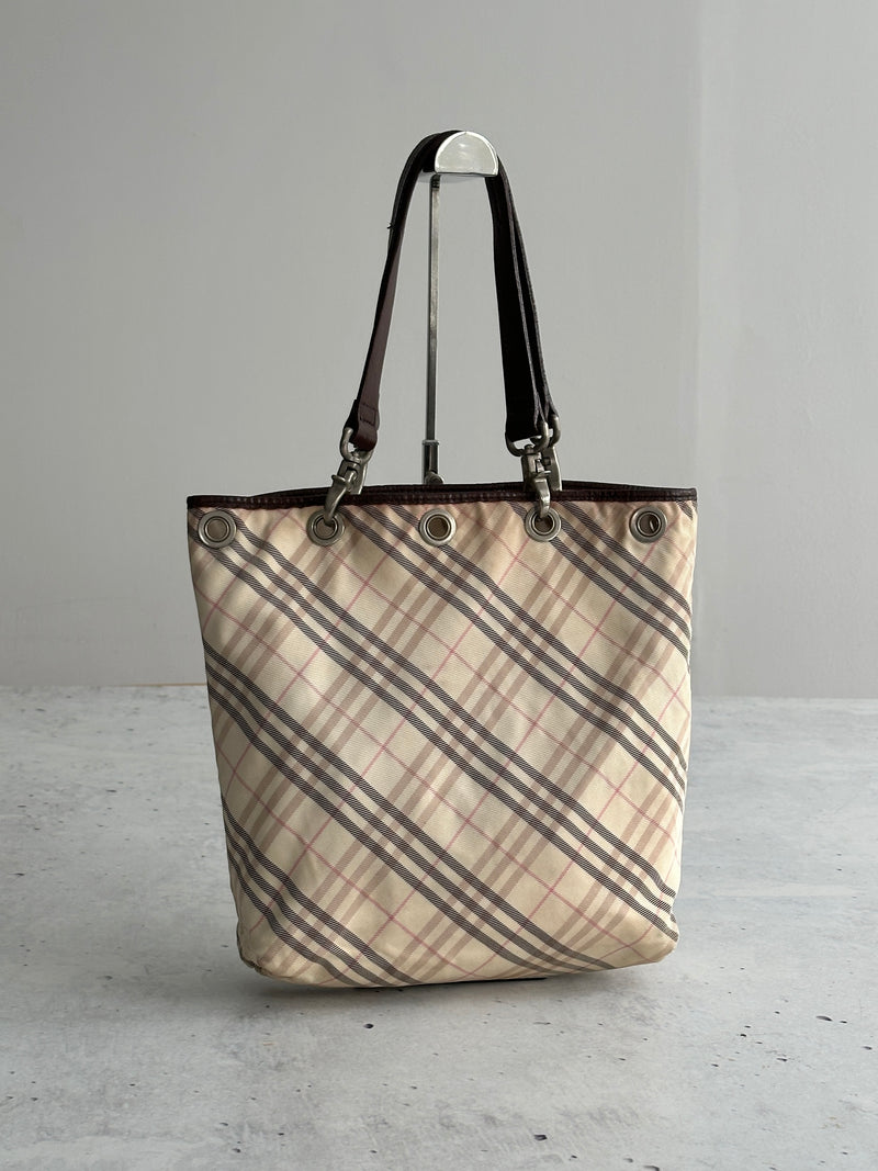 Burberry Reversible Nova Check Tote Bag (One Size)