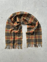 Burberry Nova Check Cashmere Wool Scarf (One Size)