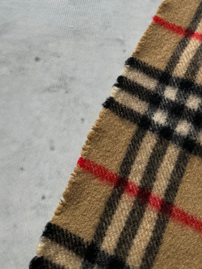Burberry Nova Check Cashmere Wool Scarf (One Size)