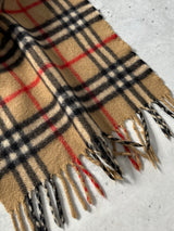 Burberry Nova Check Cashmere Wool Scarf (One Size)