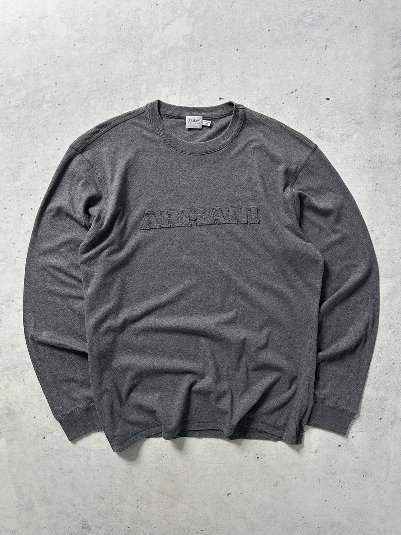 Armani collezioni 'made in Italy' spell out long sleeve (L)