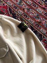 90's Stone Island Button Up Wool Overshirt (S)