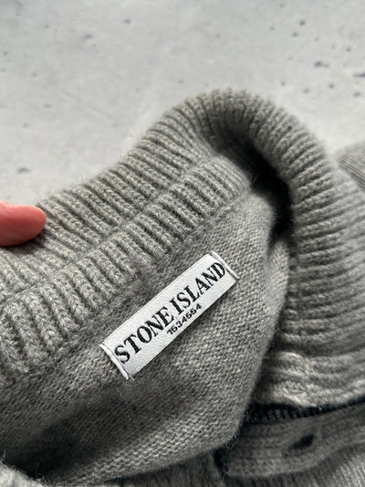 AW/09 Stone Island Chunky Wool Knit Pullover Jumper (M)