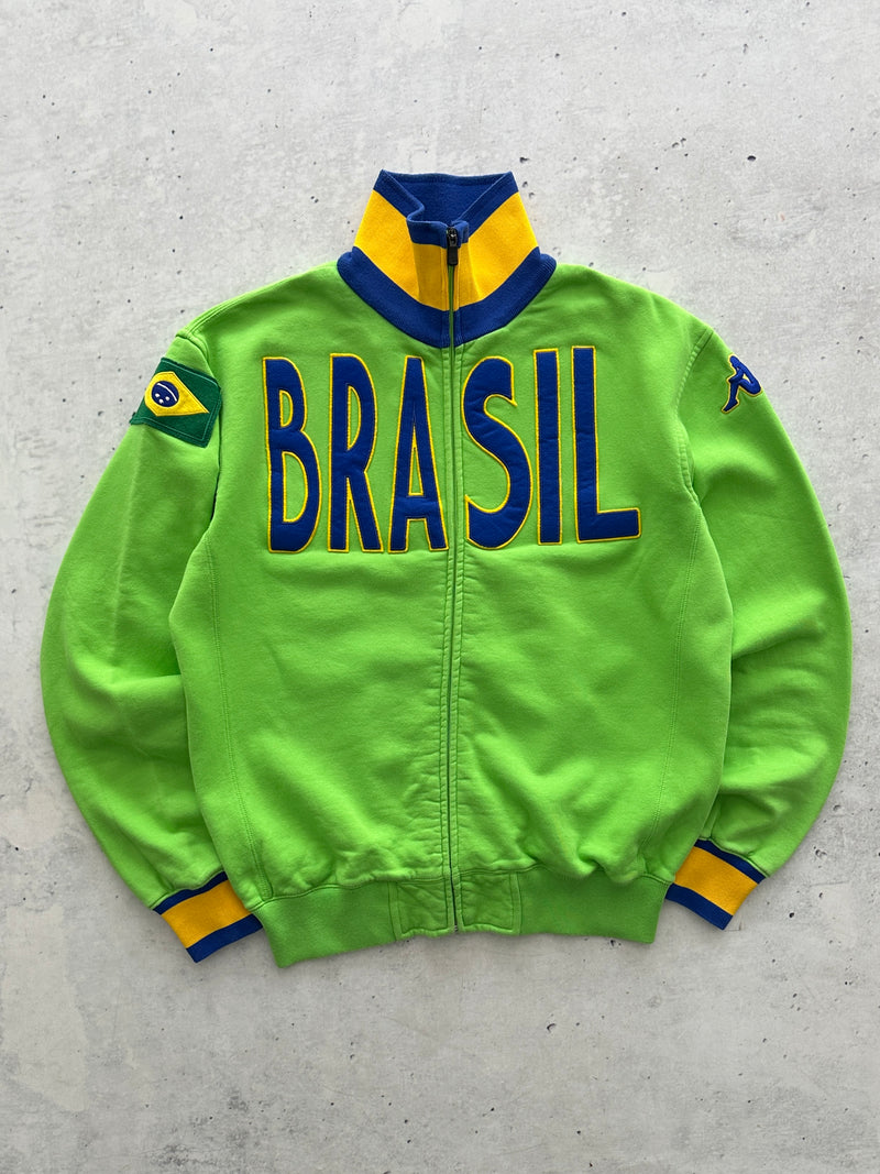 Kappa Brazil Zip Up Track Jacket (L)