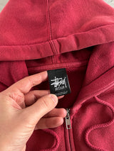 Stussy World Tour Zip Up Hoodie (M)