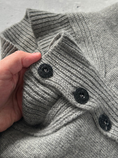 AW/09 Stone Island Chunky Wool Knit Pullover Jumper (M)