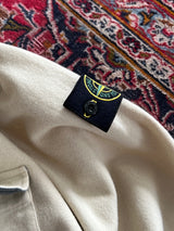 90's Stone Island Button Up Wool Overshirt (S)