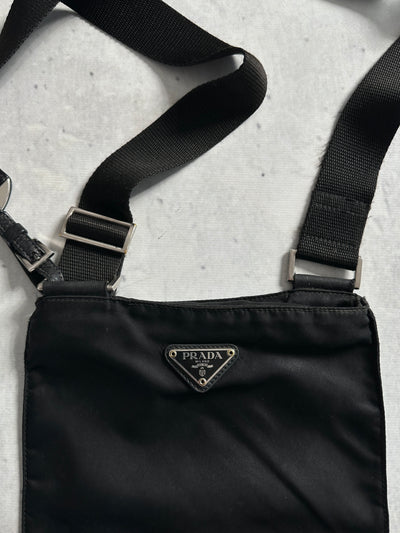 Vintage Prada Nylon Tessuto Small Crossbody / Shoulder Bag (One Size)