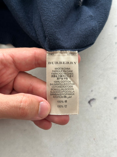 00's Burberry Brit Nova Check Crewneck Jumper (L)