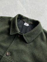 AW/93 CP Company ideas of Massimo Osti Wool Overcoat (XL)
