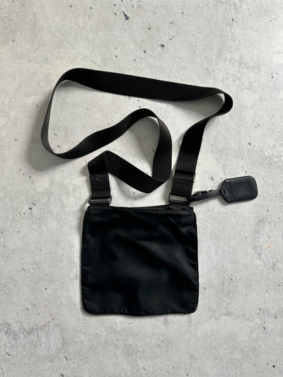 Vintage Prada Nylon Tessuto Small Crossbody / Shoulder Bag (One Size)