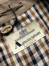 Vintage Aquascutum Mac / Trench Coat (XL)