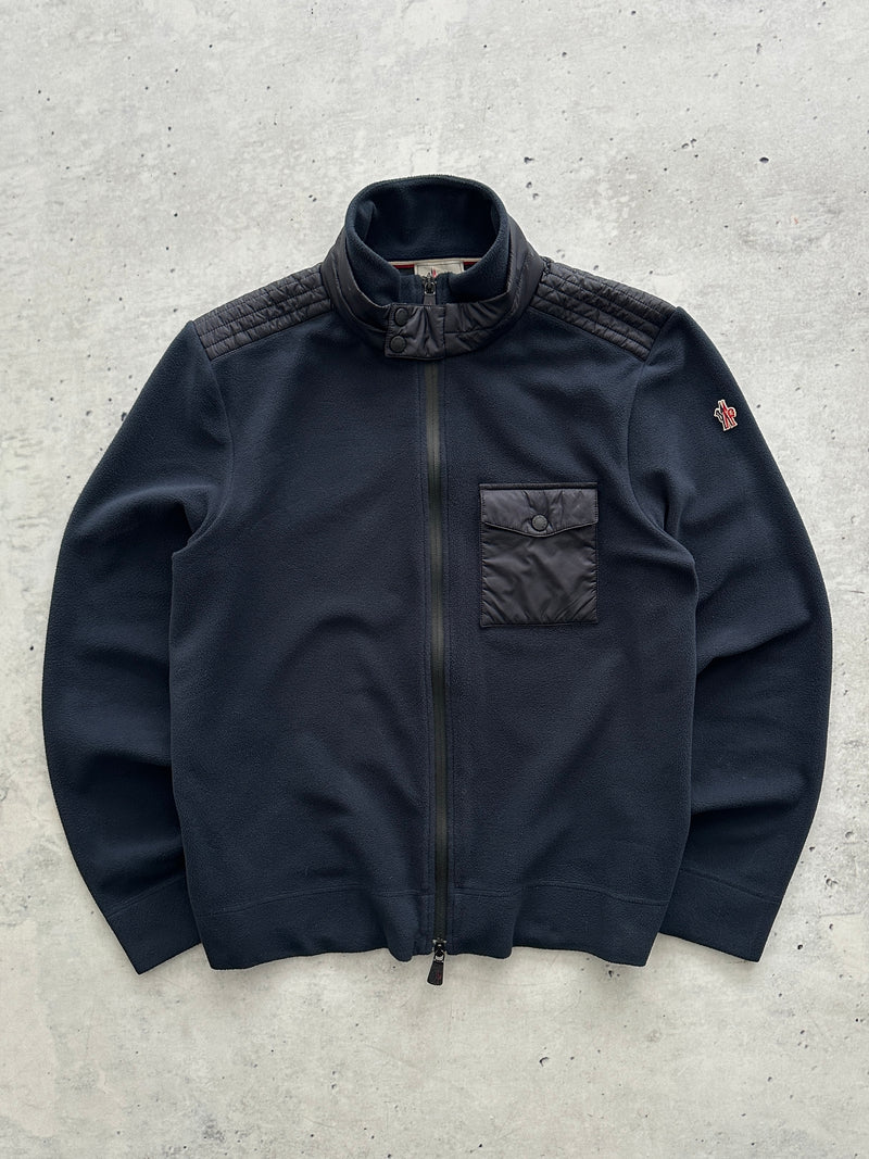 Moncler Grenoble Zip Up hybrid ski Fleece (L)