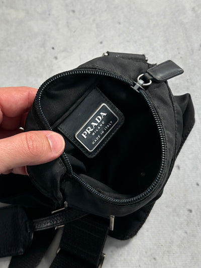Vintage Prada Nylon Tessuto Small Crossbody / Shoulder Bag (One Size)
