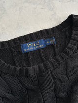 Ralph Lauren Crewneck Cable Knit Jumper (M)