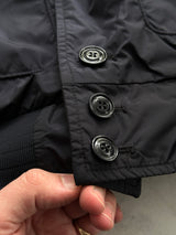 Moncler Antonin Giubbotto Reversible Tartan Bomber Jacket (S)