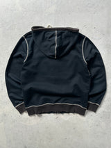True Religion Contrast Stitch Zip Up Hoodie (M)