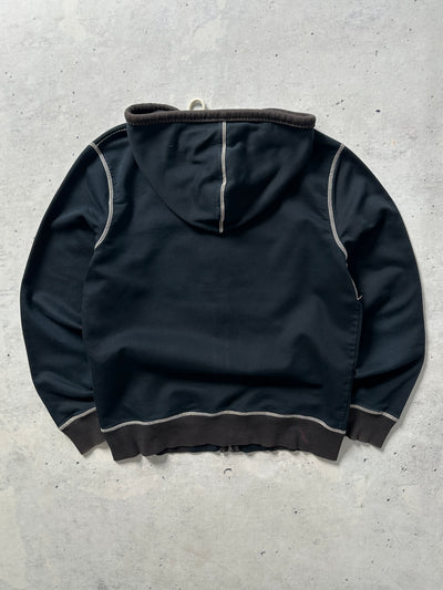 True Religion Contrast Stitch Zip Up Hoodie (M)