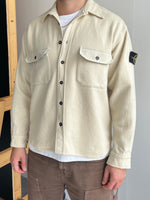 90's Stone Island Button Up Wool Overshirt (S)