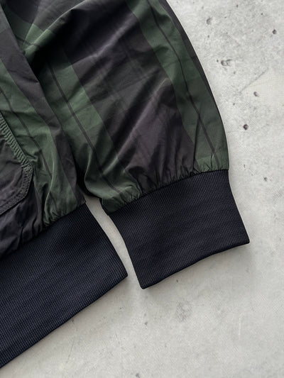 Moncler Antonin Giubbotto Reversible Tartan Bomber Jacket (S)