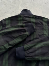 Moncler Antonin Giubbotto Reversible Tartan Bomber Jacket (S)