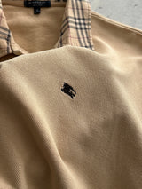 00's Burberry Nova Check Polo Shirt (L)