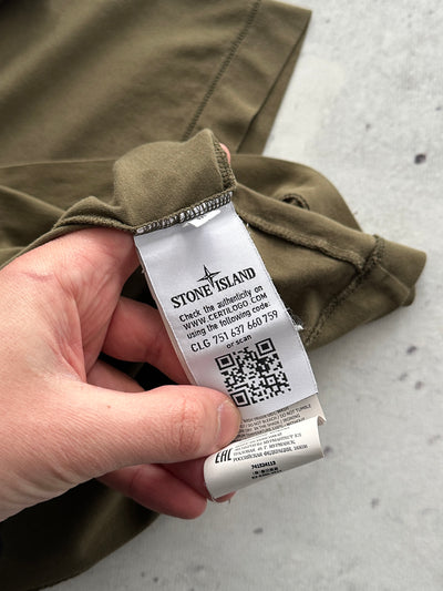 SS/21 Stone Island Patch Logo T Shirt (M)