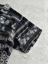 Neighbourhood Bandana type-B patchwork Shirt (M)
