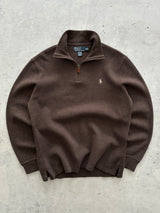 Ralph Lauren 1/4 Zip Pullover Jumper (M)