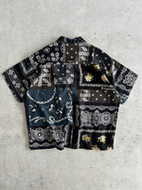 Neighbourhood Bandana type-B patchwork Shirt (M)