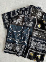 Neighbourhood Bandana type-B patchwork Shirt (M)