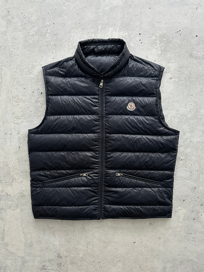 Moncler Gui Down fill Zip Up Gilet (XL)