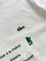 80's Chemise Lacoste Embroidered T Shirt (M)